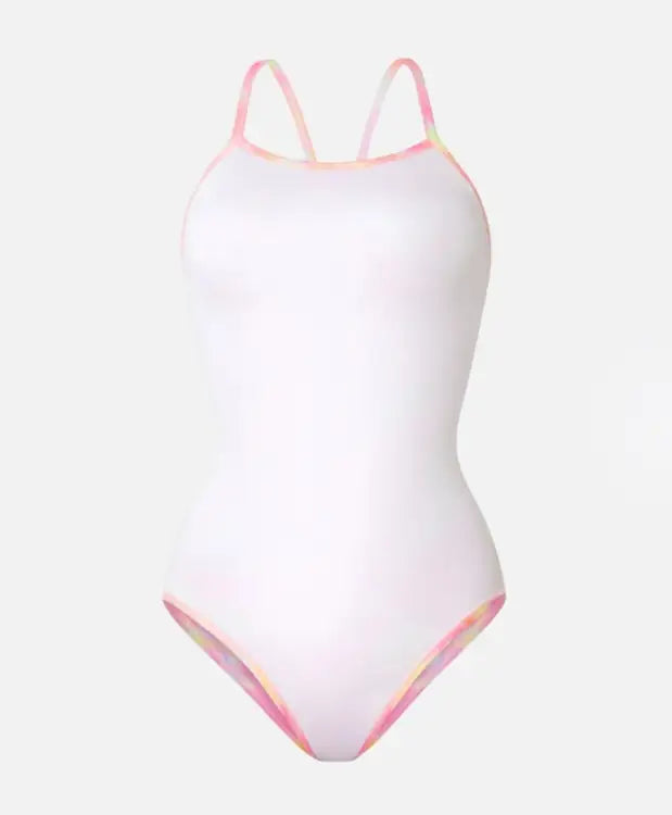 Barrel Women Reflection Holic V Back Swimsuit-PINK - Swimsuits | BARREL HK