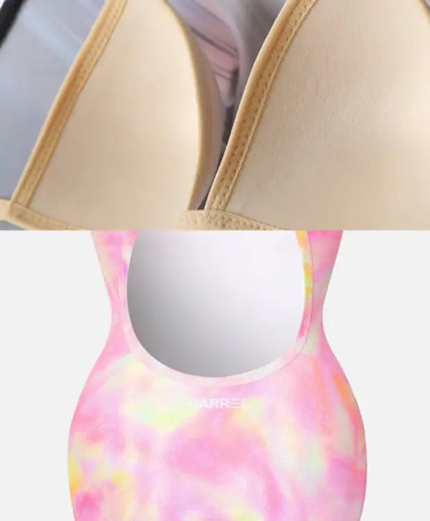 Barrel Women Reflection Holic V Back Swimsuit-PINK - Swimsuits | BARREL HK