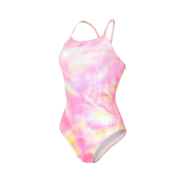 Barrel Women Reflection Holic V Back Swimsuit-PINK - Swimsuits | BARREL HK