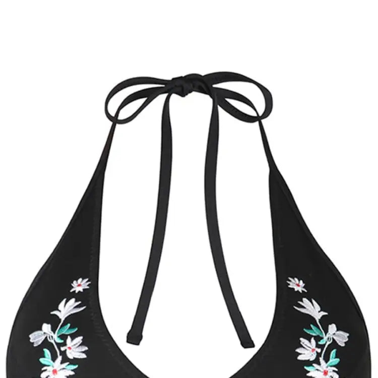 Barrel Womens 0.5mm Neoprene Halter Neck OnePiece-BLACK - Tops | BARREL HK