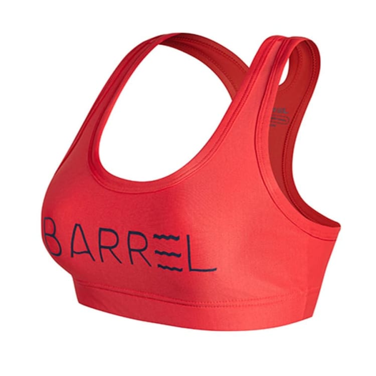 Barrel Womens Big Logo Bra Top-TOMATO - Sports Bras | BARREL HK