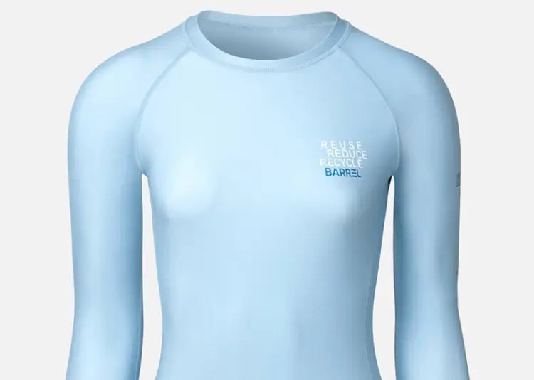 Barrel Womens Essential Rashguard-ICE BLUE - Rashguards | BARREL HK
