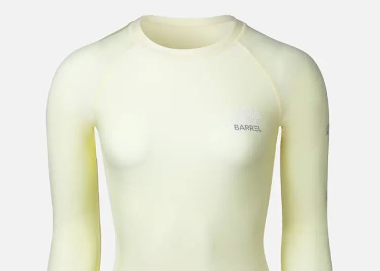 Barrel Womens Essential Rashguard-YELLOW - Rashguards | BARREL HK