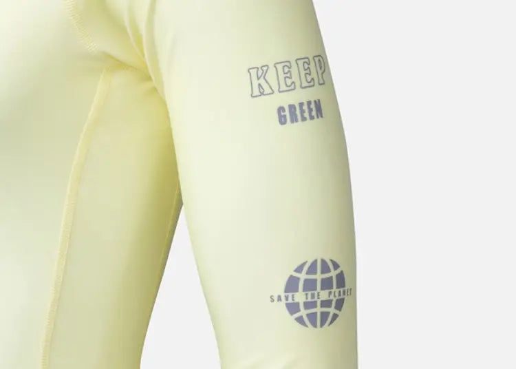 Barrel Womens Essential Rashguard-YELLOW - Rashguards | BARREL HK
