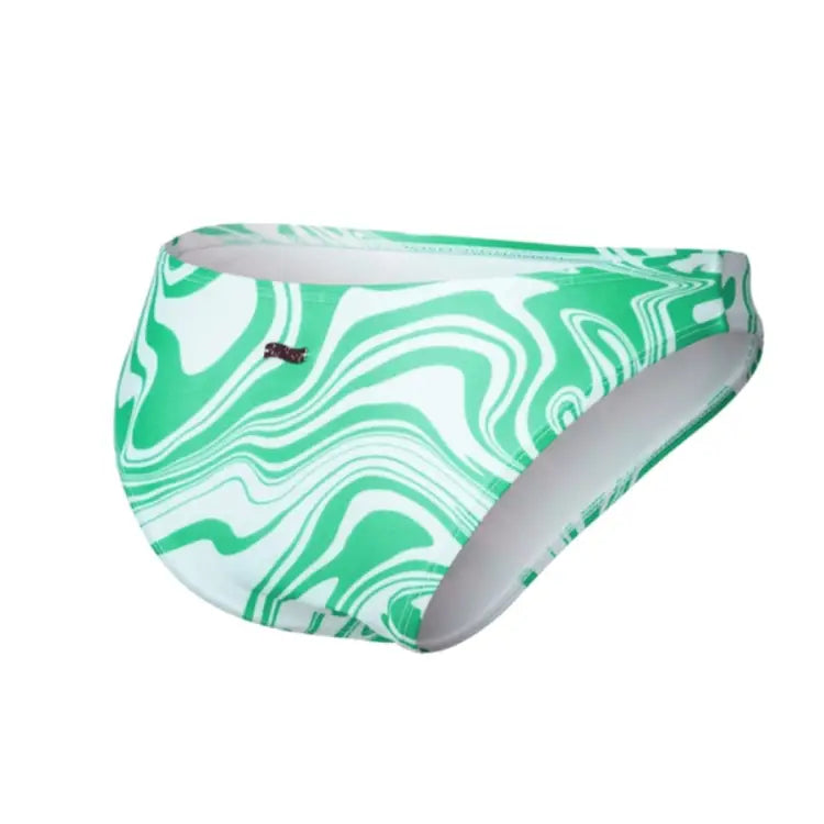 Barrel Womens Ocean Marble Bikini Bottom-GREEN - Bikini Pants | BARREL HK