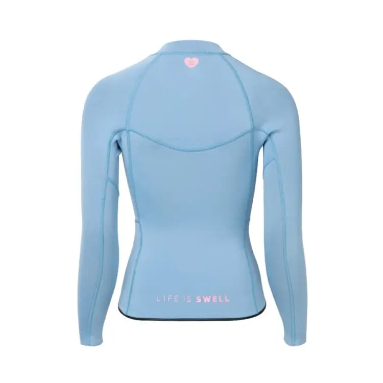Barrel Womens Standard 2mm Neoprene Jacket-BLUE - Tops | BARREL HK