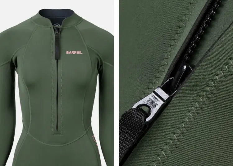 Barrel Womens Standard 2mm Springsuit-OLIVE - Springsuits | BARREL HK