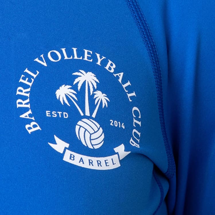 Barrel Womens Volley Zip Up Rashguard-BLUE - Rashguards | BARREL HK