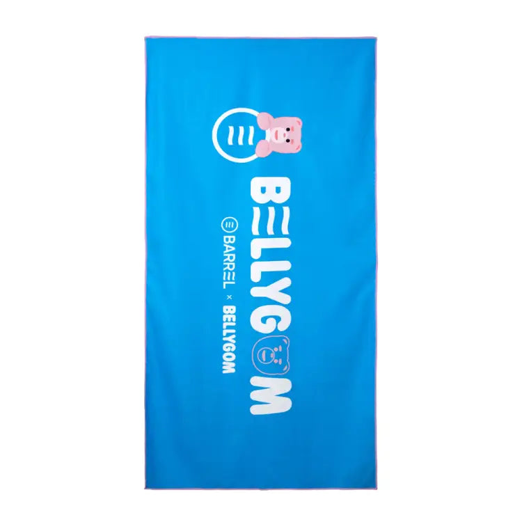 Towels & Ponchos: Barrel x Bellygom Beach Towel-BLUE - Barrel / Blue / OSFA / 2025, Accessories, BARREL, BARREL HK, Beach Towels