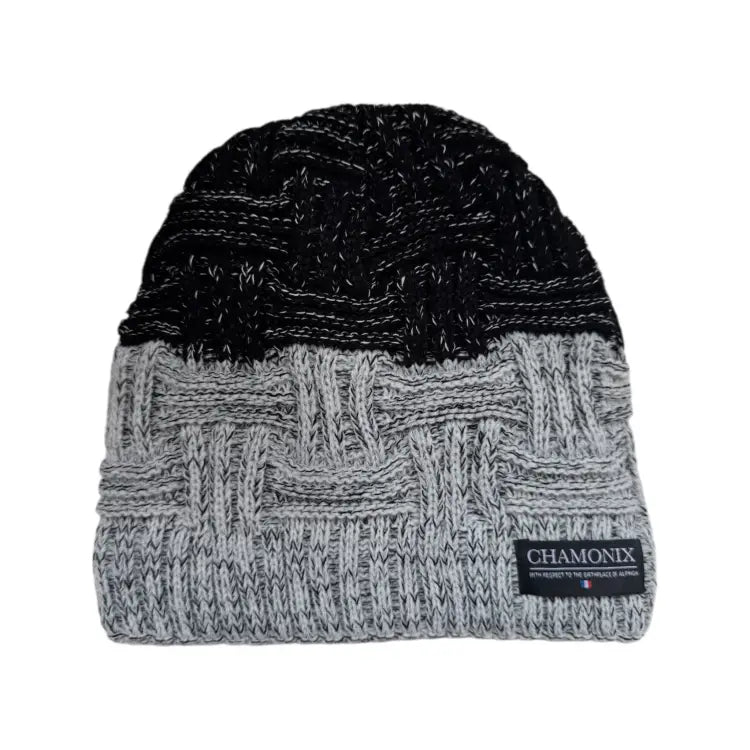 Headwear / Beanies: Chamonix TwoTune Beanie-BLACK/WHITE - Chamonix / Black/White / Free / 2025, Accessories, Bearx, Black/White, Head &