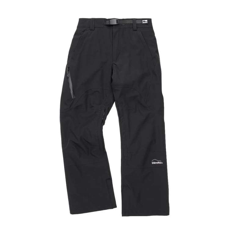 Pants / Snow: Dimito 24 BIO Slim Pants-BLACK [KOREAN BRAND] - Dimito / Black / XS / 2024, Black, Clothing, DIMITO, Ice & Snow