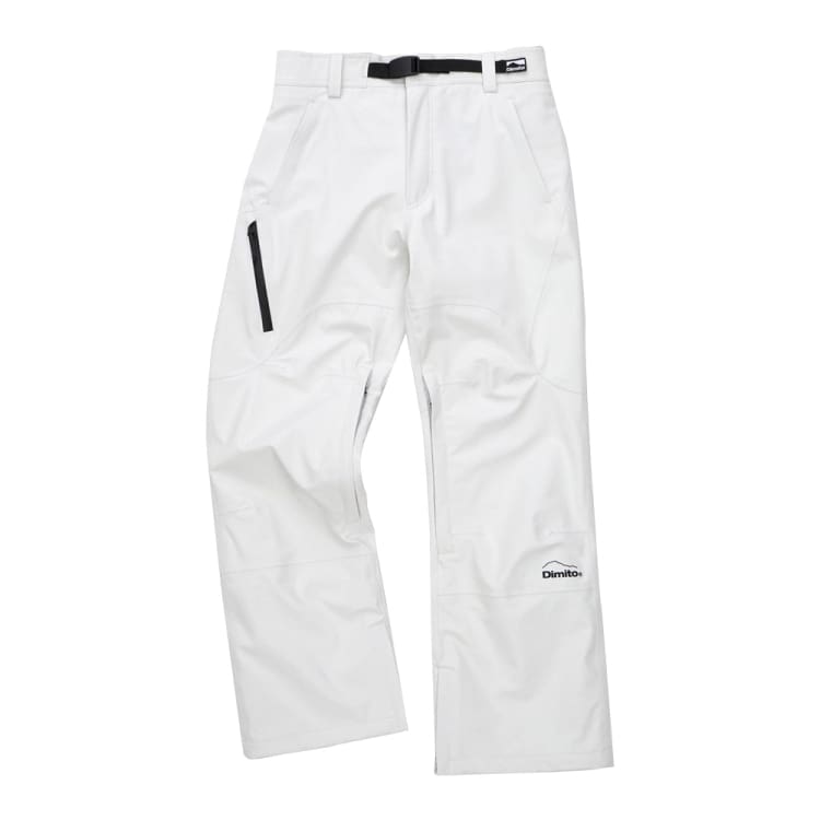 Pants / Snow: Dimito 24 BIO Slim Pants-COOL WHITE [KOREAN BRAND] - Dimito / White / XS / 2024, Clothing, DIMITO, Ice & Snow, K11