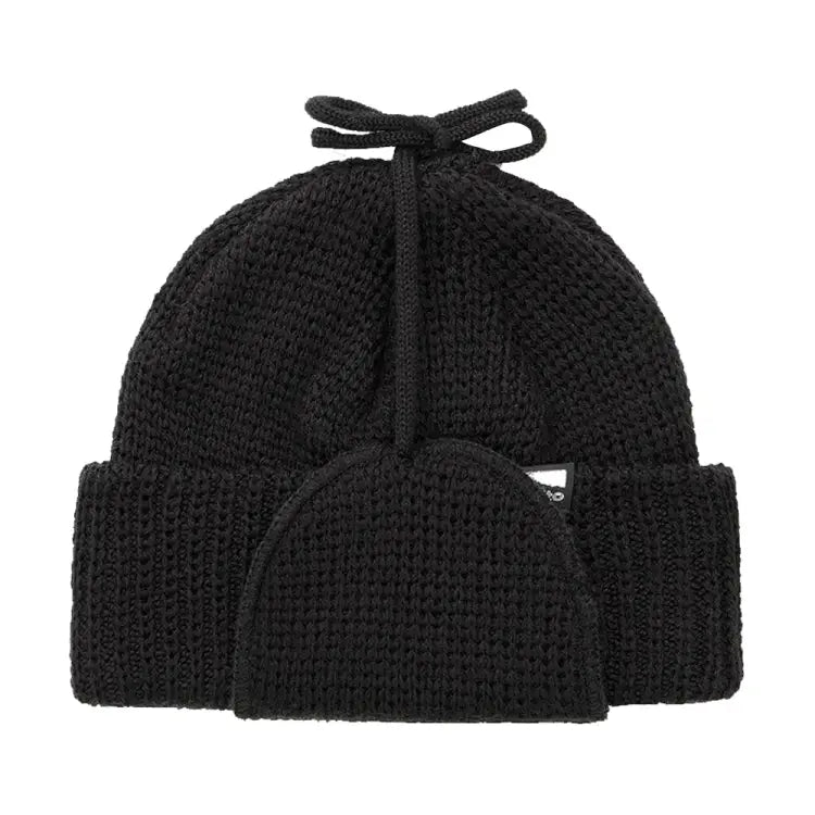 Headwear / Beanies: Dimito 24 Ear Flap Beanie-BLACK - Dimito / Black / Free / 2024, Accessories, Black, DIMITO, Head & Neck Wear