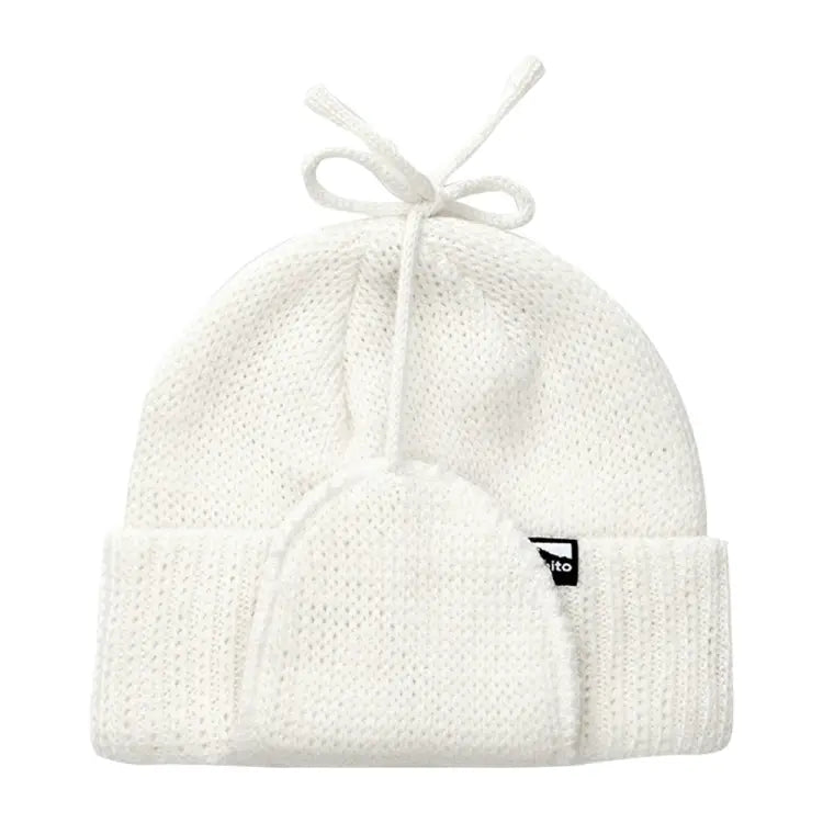 Headwear / Beanies: Dimito 24 Ear Flap Beanie-WHITE - Dimito / White / Free / 2024, Accessories, DIMITO, Head & Neck Wear, Headwear