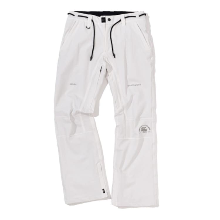 Pants / Snow: DIMITO BIO PANTS-WHITE [KOREAN BRAND] - DIMITO / M / WHITE / 2021, Clothing, DIMITO, Ice & Snow, LCX | DM202106WHTMD