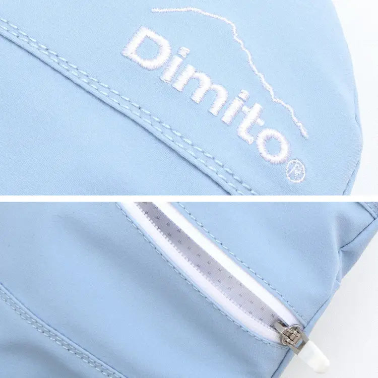 Gloves & Mittens / Snow: Dimito Block Zip Mitten Glove-SKY - 2024, Accessories, DIMITO, Gloves, Gloves & Mittens / Snow | LFNT03137-SKY-XS