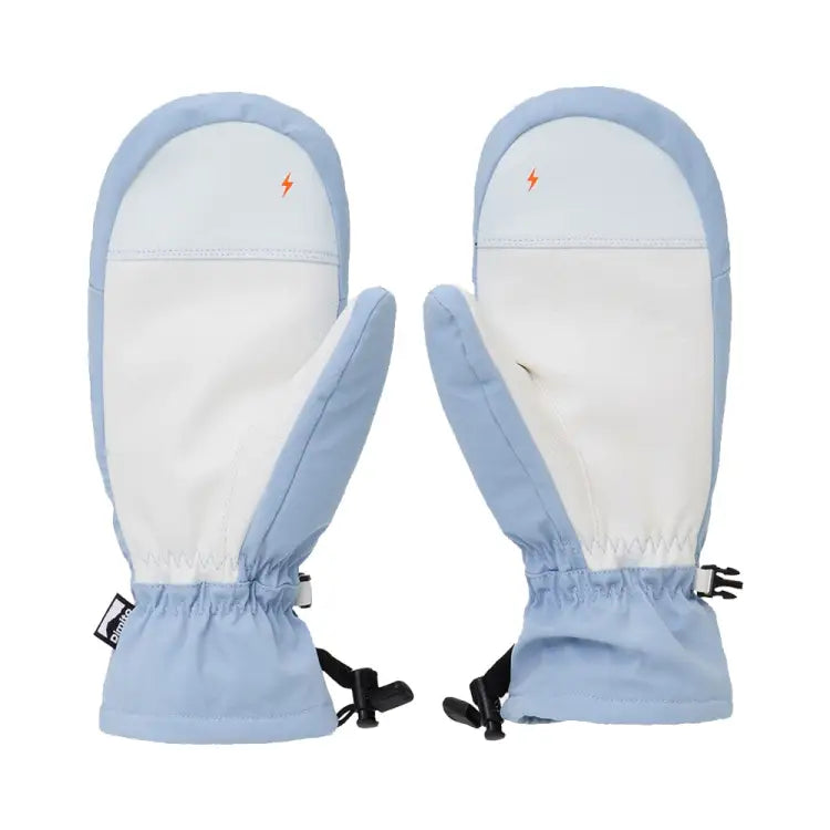 Gloves & Mittens / Snow: Dimito Block Zip Mitten Glove-SKY - 2024, Accessories, DIMITO, Gloves, Gloves & Mittens / Snow | LFNT03137-SKY-XS
