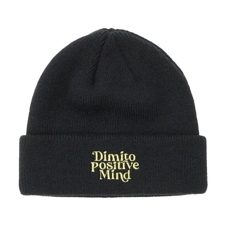 Headwear / Beanies: Dimito DPM Beanie-BLACK - Dimito / Black / Free / 2024, Accessories, Black, DIMITO, Head & Neck Wear