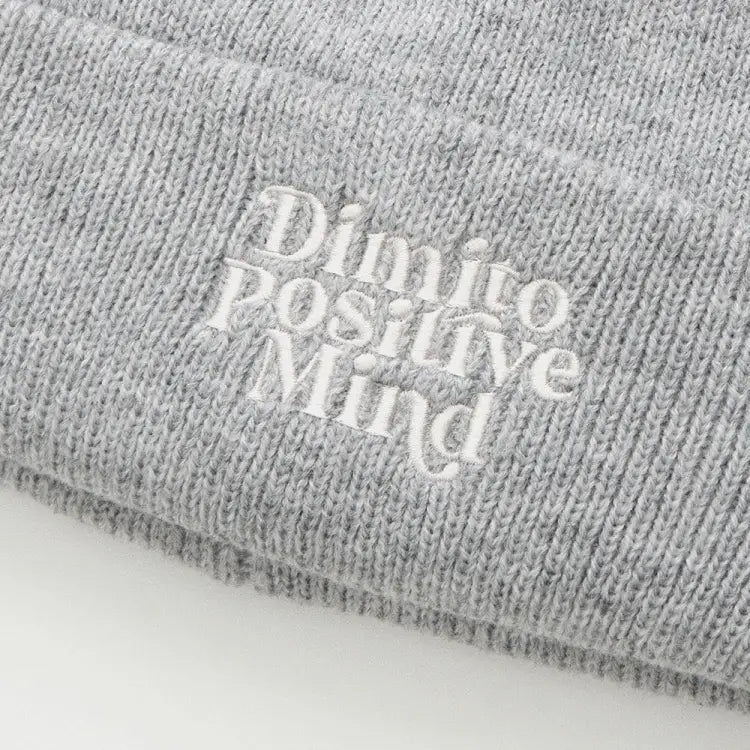 Headwear / Beanies: Dimito DPM Beanie-GREY - Dimito / Grey / Free / 2024, Accessories, DIMITO, Grey, Head & Neck Wear | WFEN09152-GREY-ONE