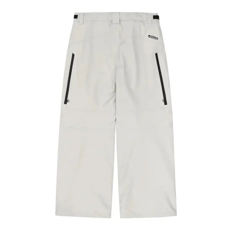 Pants / Snow: Dimito Level 2L Relax Snow Pants-WHITE [KOREAN BRAND] - 2025, Clothing, DIMITO, Goggles Specials x Snow Wear, Ice & Snow