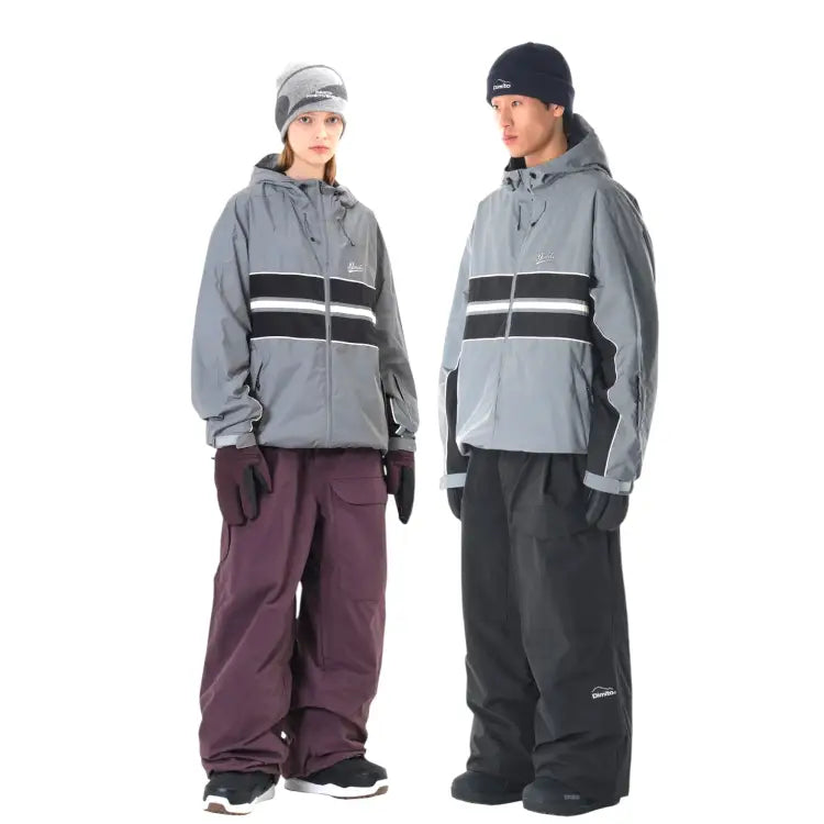 Jackets / Snow: Dimito Line Wind Snow Jacket-REFLECTIVE [KOREAN BRAND] - 2025, Clothing, DIMITO, Goggles Specials x Snow Wear, Ice & Snow