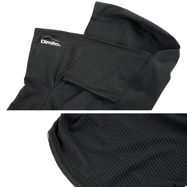 Bandanas & Face Masks: Dimito Men Polartec 23 Skin Balaclava-BLACK [KOREAN BRAND] - Dimito / Black / ON / 2023, Accessories, Bandanas & Face