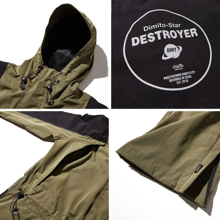 One Piece / Snow: DIMITO MERCURY SNOW JUMPSUIT-KHAKI - 1920 Clothing CY190504-D Dimito ICE & SNOW | OCCN-WHITELINE-1029511342007-M