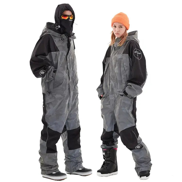One Piece / Snow: DIMITO MERCURY SNOW JUMPSUIT-REFLECTIVE CAMO GREY - 1920 Clothing CY190504-D Dimito ICE & SNOW |