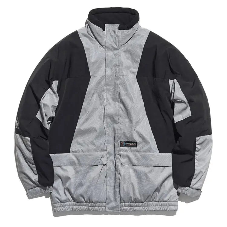 Jackets / Snow: DIMITO MOUNTIAN PADDED SNOW JACKET-REFLECTIVE CAMO GREY - Dimito / REFLECTIVE CAMO GREY / S / 1920 Clothing CY190504-D