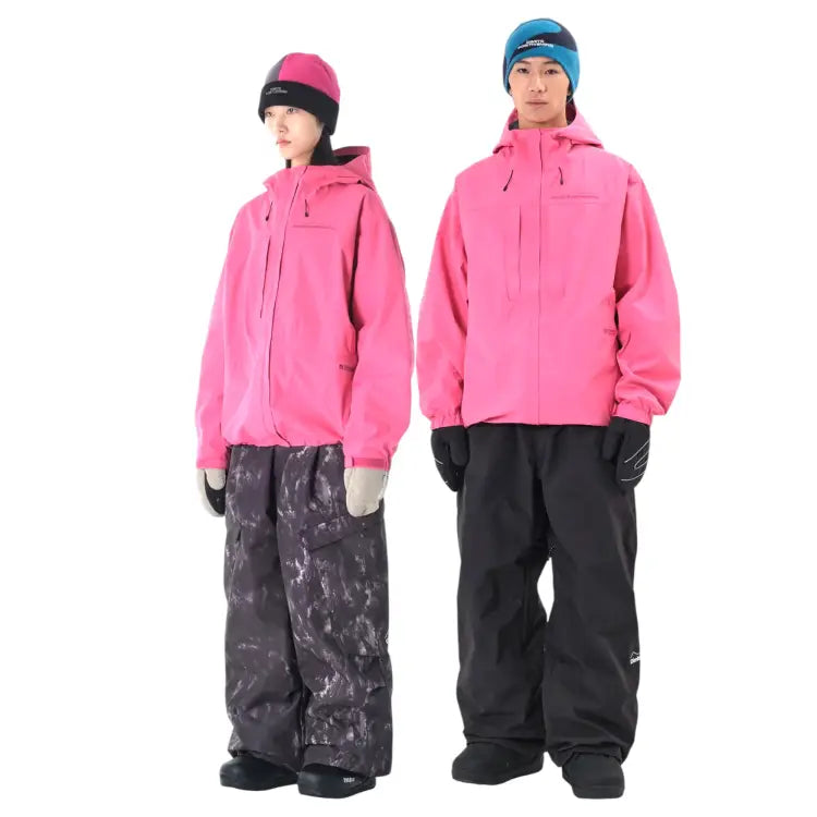 Jackets / Snow: Dimito MT 3L Snow Jacket-FUCHSIA [KOREAN BRAND] - 2025, Clothing, DIMITO, Fuchsia, Goggles Specials x Snow Wear