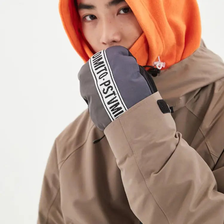 Gloves & Mittens / Snow: DIMITO N TAPE MITTEN-STEEL - 1920 Accessories CY190504-D Dimito Gloves | OCCN-WHITELINE-1019500442306-S