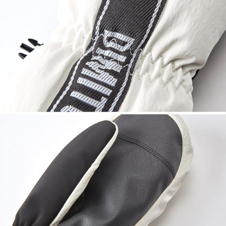 Gloves & Mittens / Snow: DIMITO N TAPE MITTEN-WHITE - 1920 Accessories CY190504-D Dimito Gloves | OCCN-WHITELINE-1019500447706-S