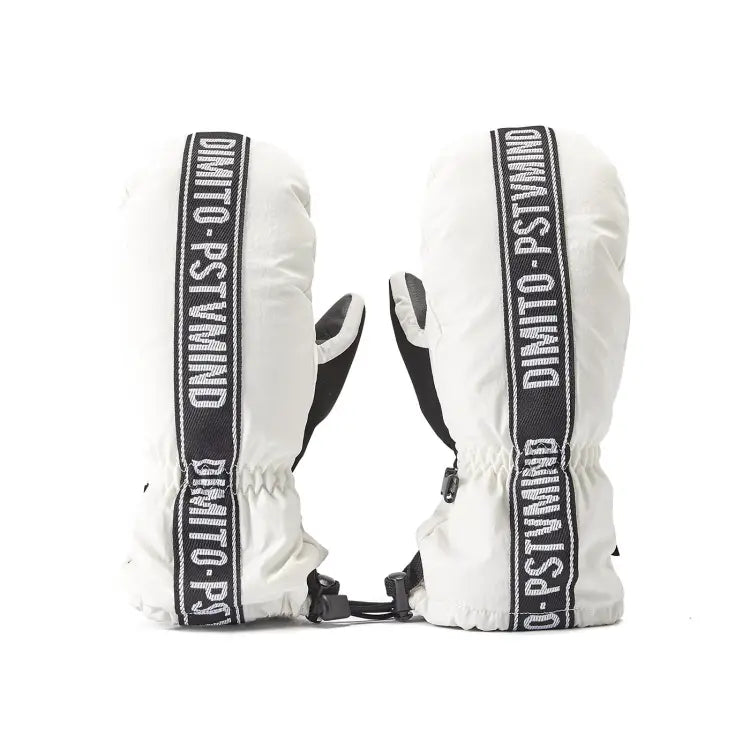 Gloves & Mittens / Snow: DIMITO N TAPE MITTEN-WHITE - Dimito / WHITE / S / 1920 Accessories CY190504-D Dimito Gloves |