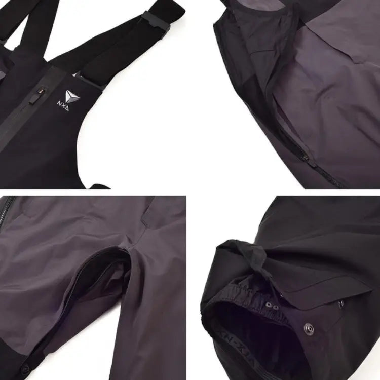 Pants / Snow: DIMITO NXL OVERALL PANTS-BLACK [KOREAN BRAND] - 2021, BLACK, Clothing, DIMITO, Ice & Snow | DM202101BLKXS