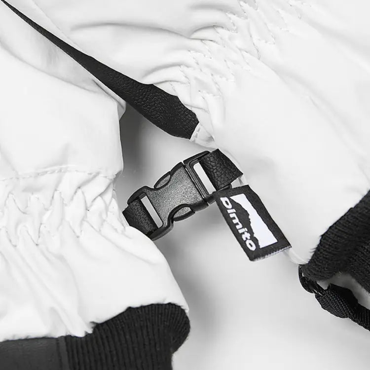 Gloves & Mittens / Snow: Dimito OG Logo Mitten Glove-WHITE - 2023, Accessories, Dimito, Gloves, Gloves & Mittens / Snow |