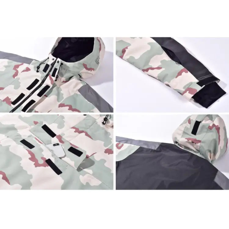 Jackets / Snow: DIMITO PHANTOM JACKET-DESERT CAMO [KOREAN BRAND] - 2021, Clothing, DESERT CAMO, DIMITO, Ice & Snow | DM202103DCAMXS