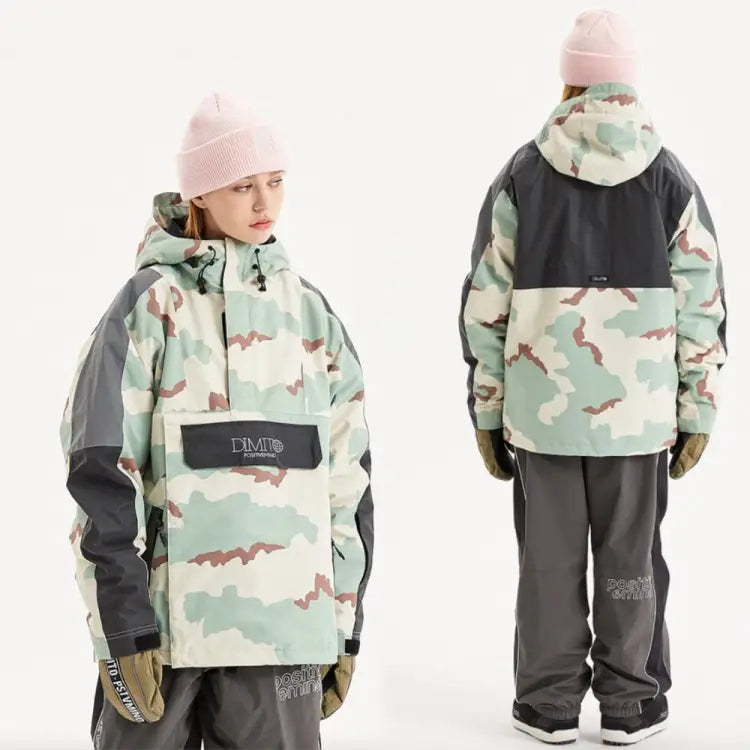 Jackets / Snow: DIMITO PHANTOM JACKET-DESERT CAMO [KOREAN BRAND] - 2021, Clothing, DESERT CAMO, DIMITO, Ice & Snow | DM202103DCAMXS