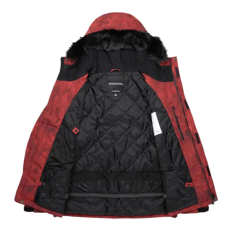 Jackets / Snow: Dimito Shadow Snow Jacket-RED [KOREAN BRAND] - 2025, Clothing, DIMITO, Goggles Specials x Snow Wear, Ice & Snow