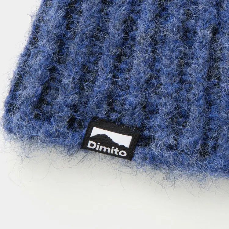 Headwear / Beanies: Dimito Twotone Beanie-BLUE - Dimito / Blue / Free / 2024, Accessories, Blue, DIMITO, Head & Neck Wear