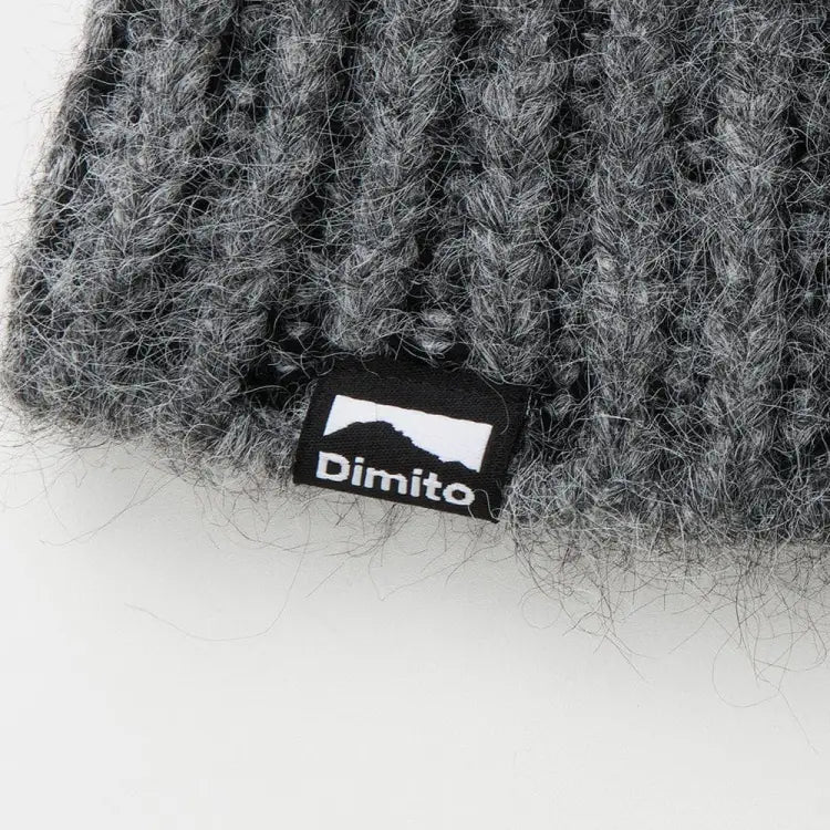 Headwear / Beanies: Dimito Twotone Beanie-GREY - Dimito / Grey / Free / 2024, Accessories, DIMITO, Grey, Head & Neck Wear