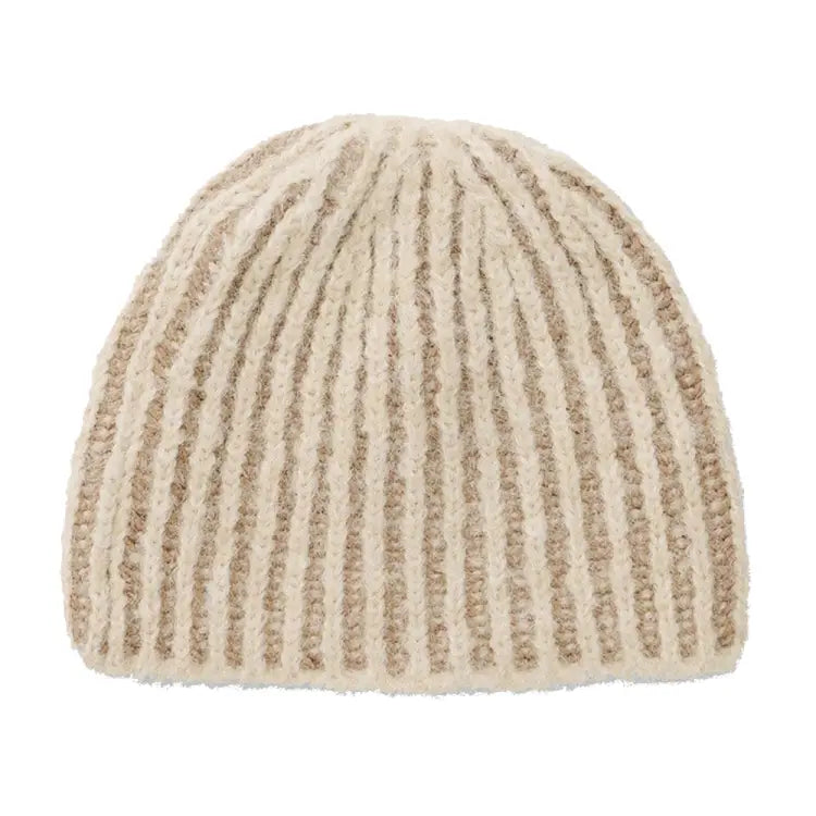 Headwear / Beanies: Dimito Twotone Beanie-IVORY - Dimito / Ivory / Free / 2024, Accessories, DIMITO, Head & Neck Wear, Headwear / Beanies