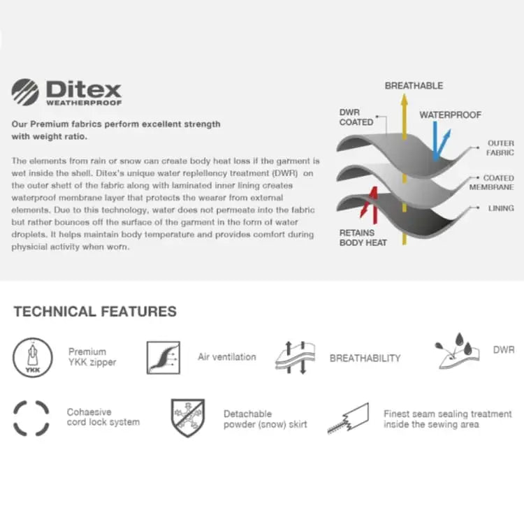 Jackets / Snow: Dimito VTX 3L Jacket-PURPLE [KOREAN BRAND] - 2023, Clothing, DIMITO, Ice & Snow, Jackets | NHTK08197-DUSTY PURPLE-XS