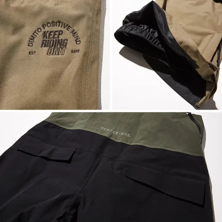Pants / Snow: DIMITO VTX NXL OVERALL SNOW PANTS-KHAKI - 1920 Clothing CY190504-D Dimito ICE & SNOW | OCCN-WHITELINE-1029090242006-S