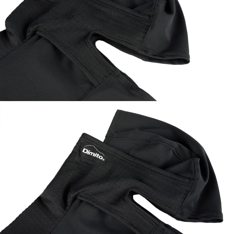 Bandanas & Face Masks: Dimito Women Polartec 23 Skin Balaclava-BLACK [KOREAN BRAND] - Dimito / Black / ON / 2023, Accessories, Bandanas &