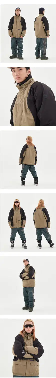 DIMITO MOUNTIAN PADDED SNOW JACKET-KHAKI