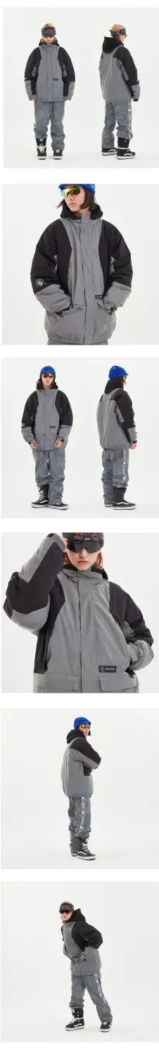 DIMITO MOUNTIAN PADDED SNOW JACKET-REFLECTIVE CAMO GREY