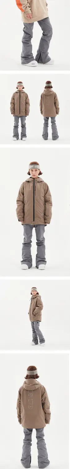 DIMITO WOMENS SIERA SNOW PANTS-CEMENT