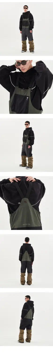 DIMITO VTX NXL OVERALL SNOW PANTS-KHAKI