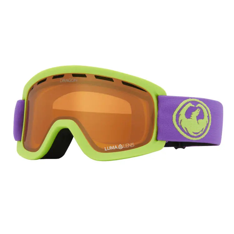 Goggles / Snow: Dragon Kids LIL D Snow Goggle-MURASAKI - Fuzl / Purple / ON / 2024, Accessories, Dragon, Eyewear, Goggles | DRG182/4425800