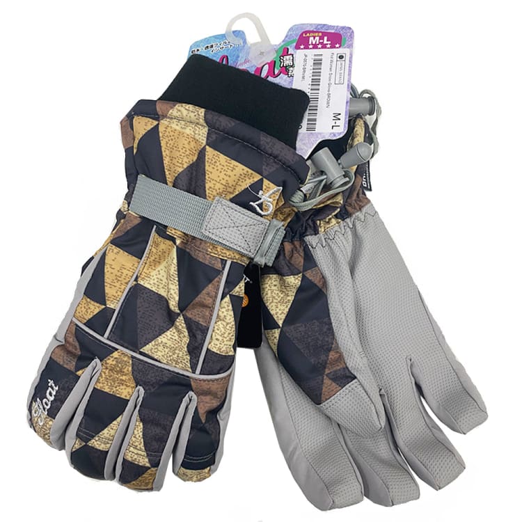 Gloves & Mittens / Snow: Float Women Snow Glove-BROWN - Float / Brown / M-L / 2023, Accessories, Bearx, Brown, Gloves & Mittens |